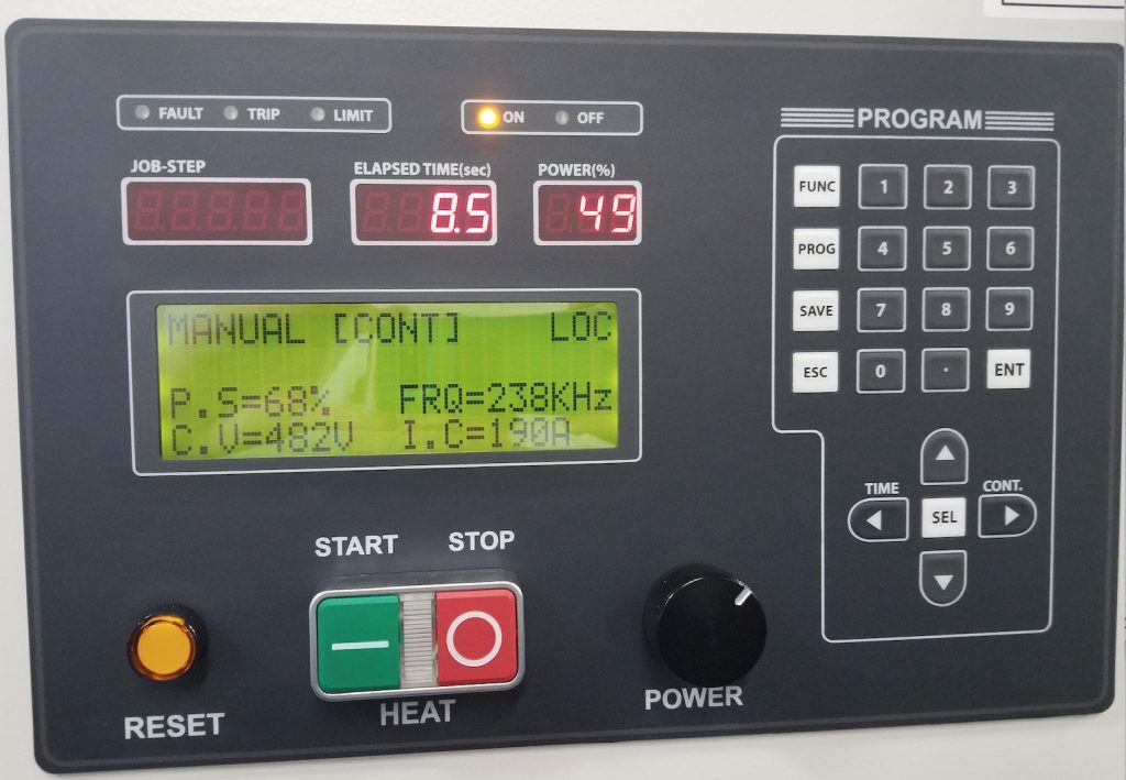 Induction Power Supply Display Screen